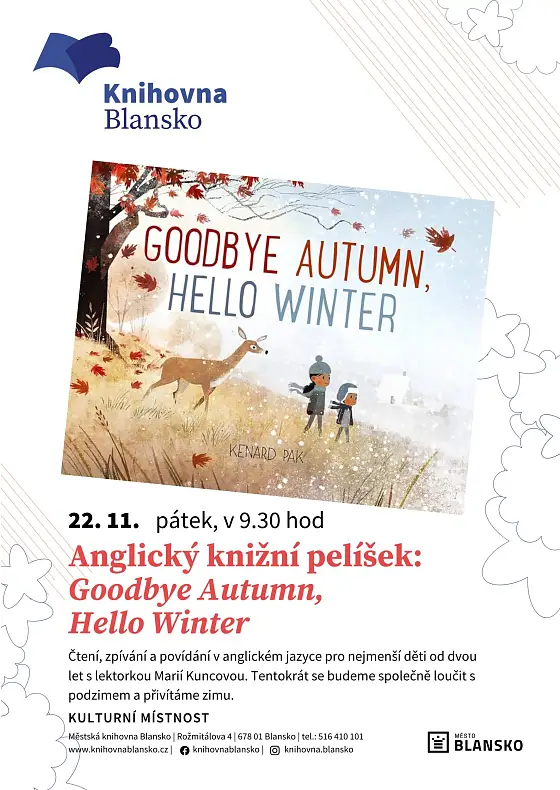 foto k akci: Anglický knižní pelíšek: Goodbye Autumn, Hello Winter