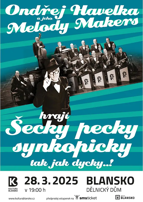 foto k akci: ONDŘEJ HAVELKA A JEHO MELODY MAKERS – ŠECKY PECKY SYNKOPICKY