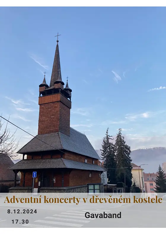 foto k akci: Adventní koncert v dřevěném kostele – Gavaband