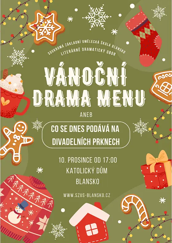 foto k akci: VÁNOČNÍ DRAMA MENU