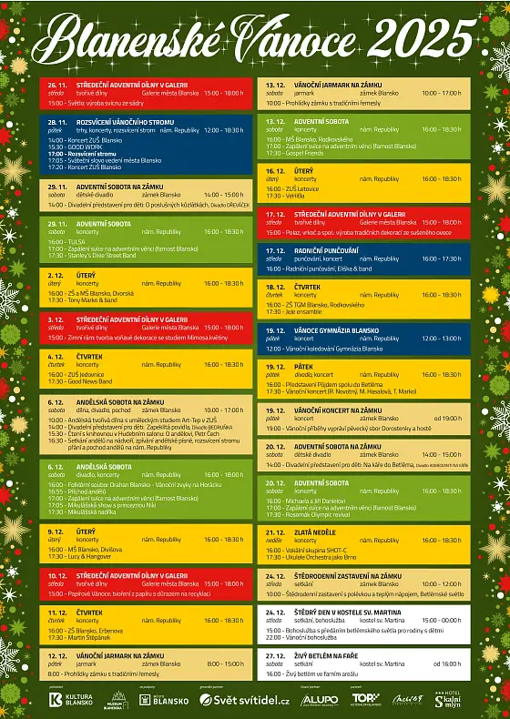 foto k akci: BLANENSKÉ VÁNOCE 2025