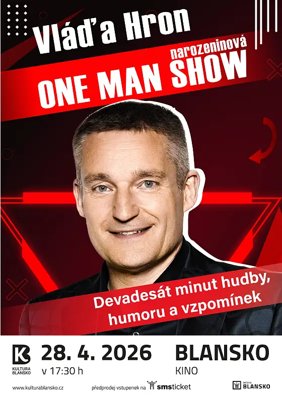 foto k akci: VLÁĎA HRON – NAROZENINOVÁ ONE MAN SHOW