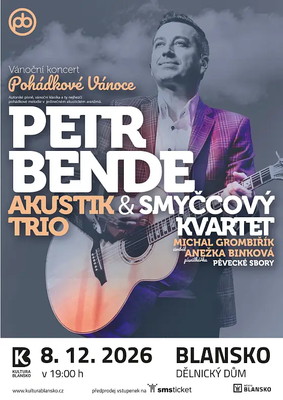 foto k akci: VÁNOČNÍ KONCERT PETR BENDE: POHÁDKOVÉ VÁNOCE
