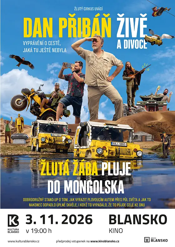 foto k akci: Dan Přibáň: Žlutá Žába pluje do Mongolska