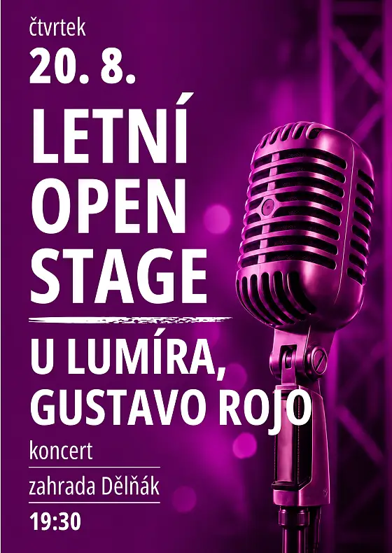 foto k akci: LETNÍ OPEN STAGE – U LUMÍRA, GUSTAVO ROJO