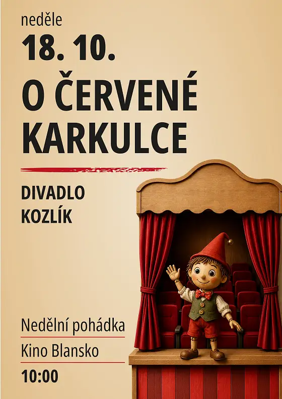 foto k akci: Nedělní pohádky: O Červené Karkulce